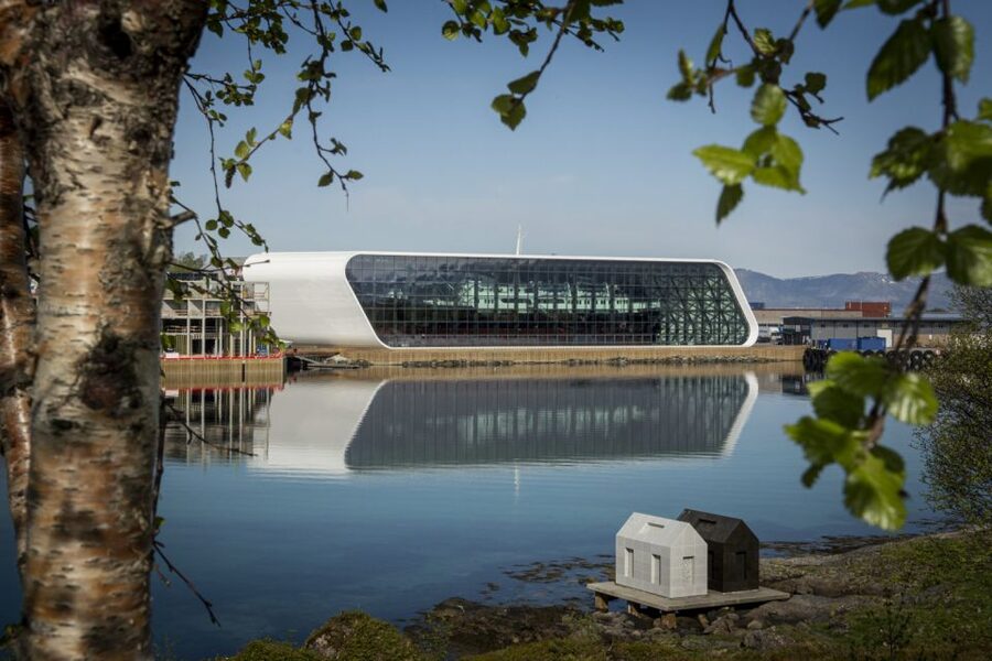 From Svolvær: Hurtigruten Cruise into Trollfjord - Inside the new Hurtigruten Museum at 10:00