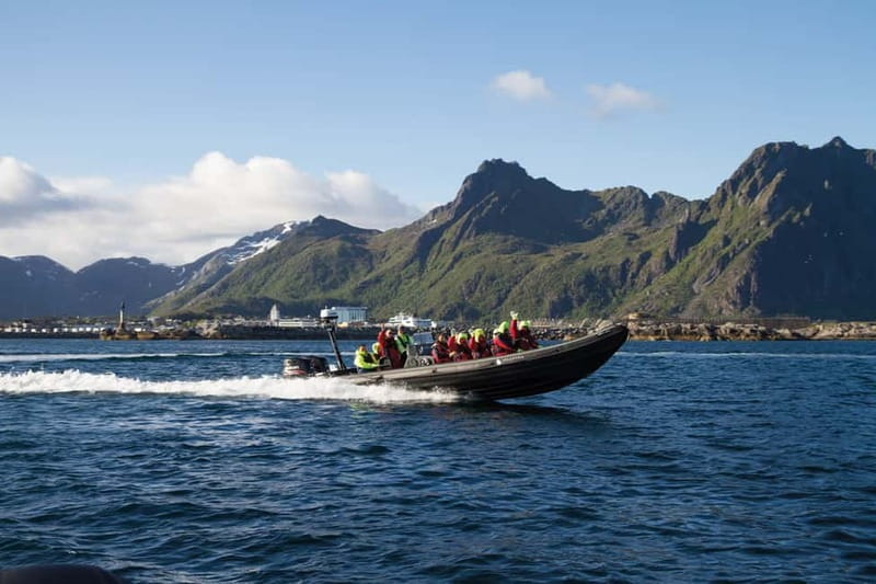 From Svolvær: Lofoten RIB Sea Eagle Safari Trollfjord Cruise - Leaving Svolvær for Open Water