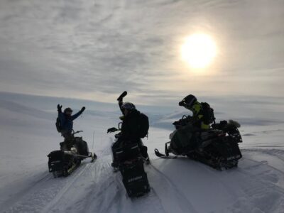Arctic Wilderness Snowmobile Daytime Tour