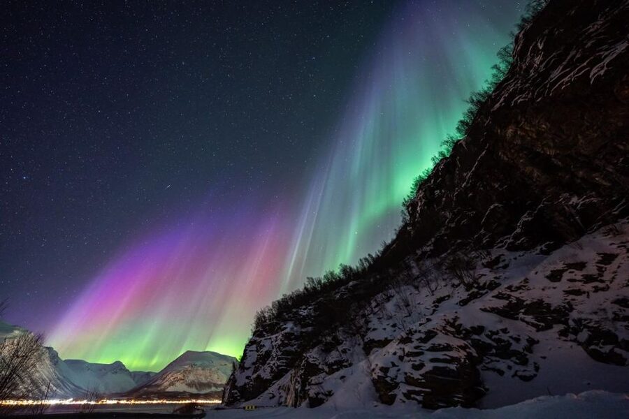 From Tromsø: Aurora Minibus Chase with Portrait and Hot Meal - The Northern Lights are never guaranteed