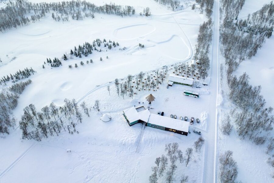 From Tromsø: Fun and Easy Dog Sledding Adventure - Open fields, forest trails, and Lyngen Alps views