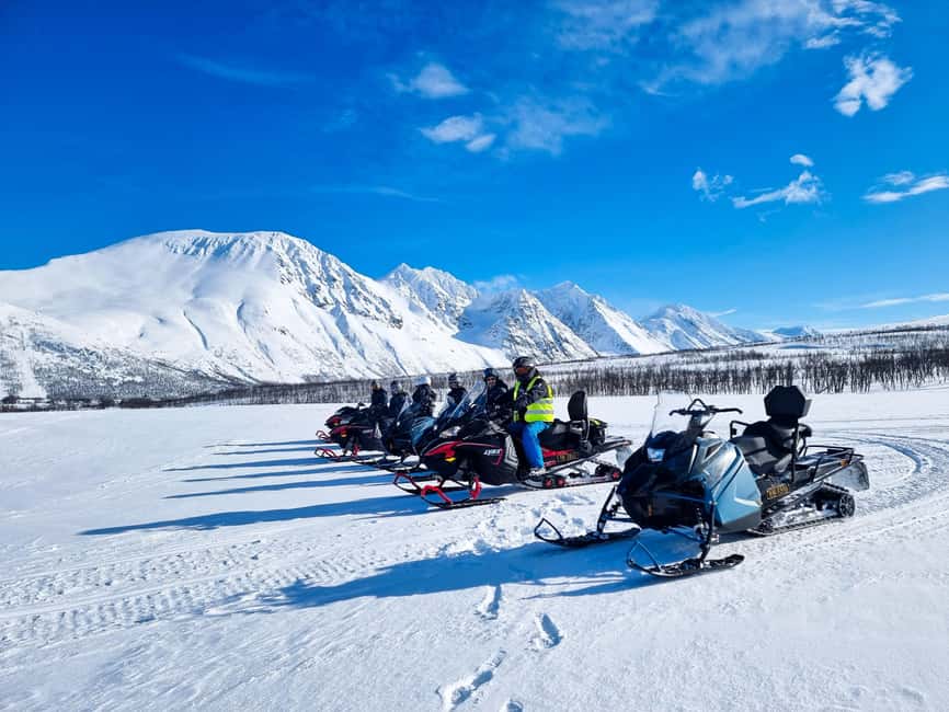 From Tromsø: Lyngen Alps Guided Snowmobile Tour - Tromsø Meeting Points and the Start of the Day