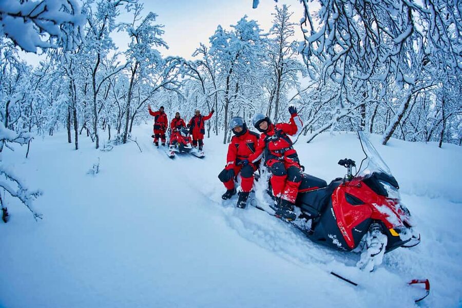 From Tromsø: Lyngen Alps Guided Snowmobile Tour - Learning to Ride Before the Main Route