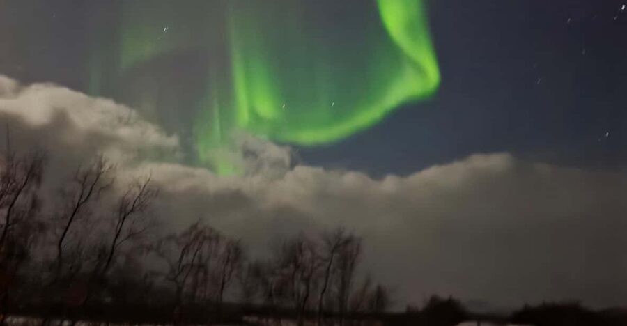 From Tromsø: Northern Lights Tour - A campfire meal in the cold