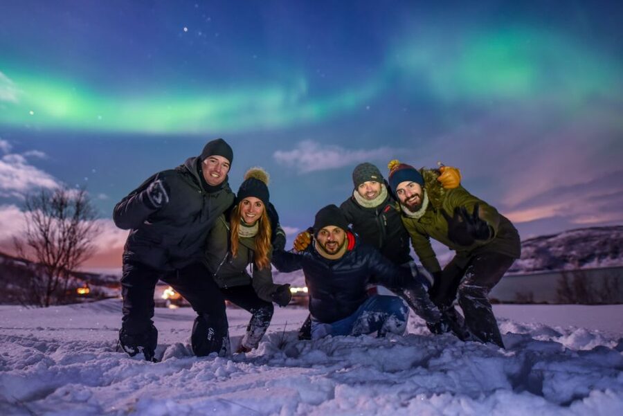 From Tromsø: Northern Lights Tour - Chasing clear skies through Troms County