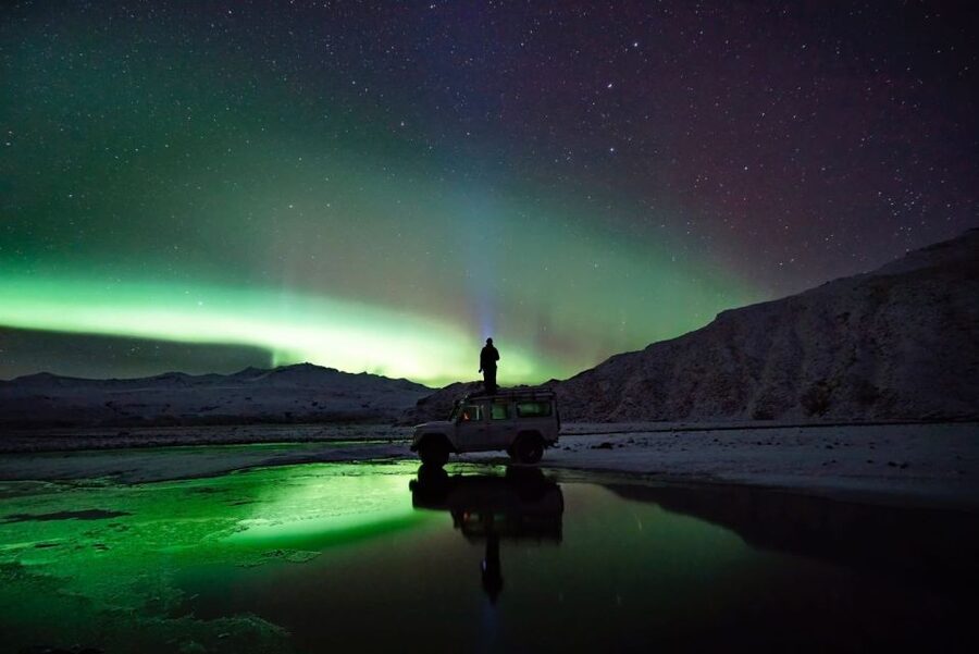 From Tromsø: Private Northern Lights Experience - Leaving Tromsø in a private Mercedes