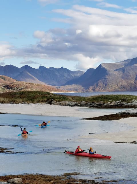 From Tromsø: Sea Kayaking Tour at Sommarøy with Transfer - What the $157 price really covers