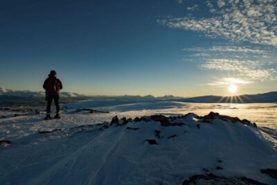 Snowshoe Hike in the Arctic