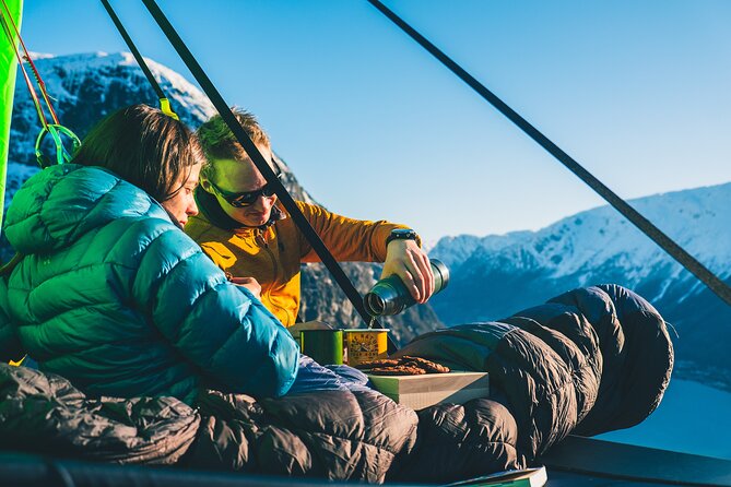 Full Day Cliff Camping Experience in Ullensvang - A one-hour hike to Lilletop