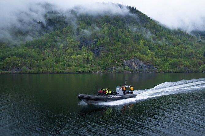 Fyksesund majestic RIB Adventure from Øystese - Getting to Øystese from Bergen or Voss