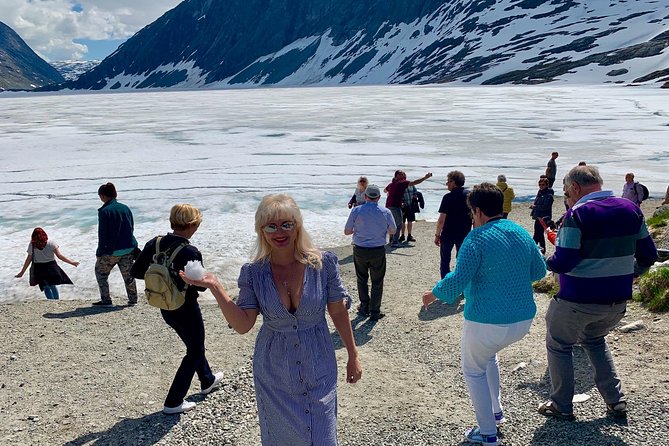 Geiranger by Royal route, 5 hours with visiting a high-mountain farm - Eagle Road and Ornesvingen: the first big view