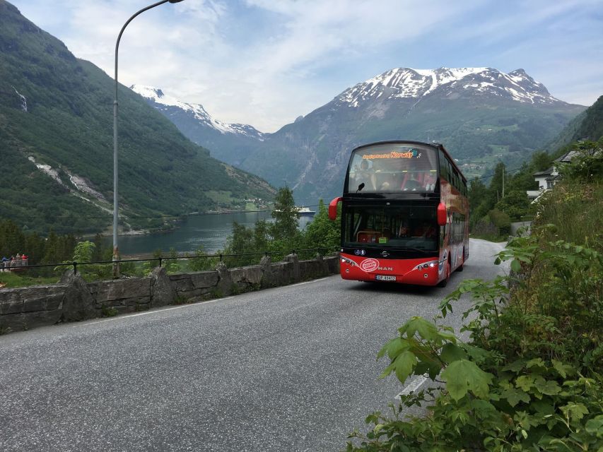 Geiranger: City Sightseeing Hop-On Hop-Off Bus Tour - Starting at the Cruise Ship Terminal
