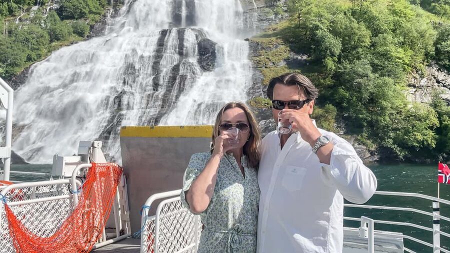 Geiranger Fjord Tour from Hellesylt (2 hours in Geiranger) - Friaren Waterfall adds a small taste of Norway