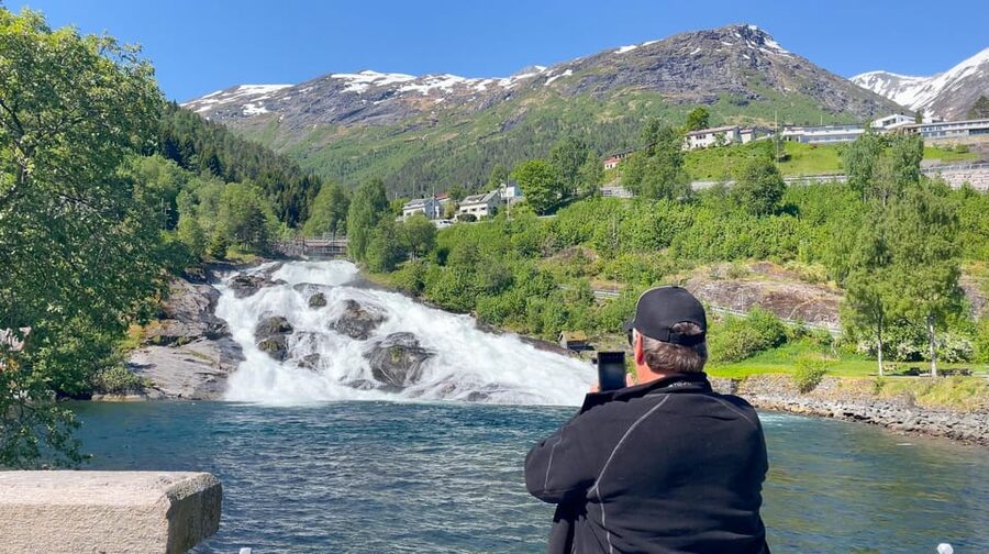 Geiranger-Hellesylt Sightseeing (one way ticket) - The first stretch: Geirangerfjord opens around you