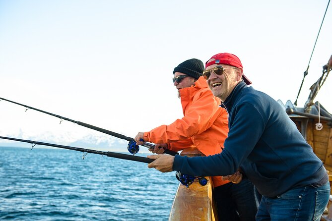 Half-Day Fishing & Fjord Cruise Adventure from Tromsø in Norway - Eating cod caught less than an hour earlier