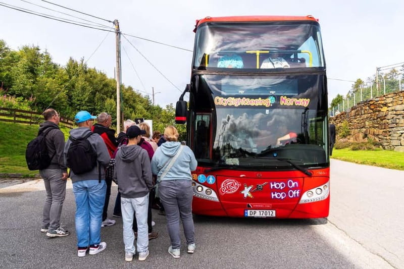 Haugesund: City Sightseeing Hop-On Hop-Off Bus Tour - Byparken, Dokken Museum, and the town’s herring trade