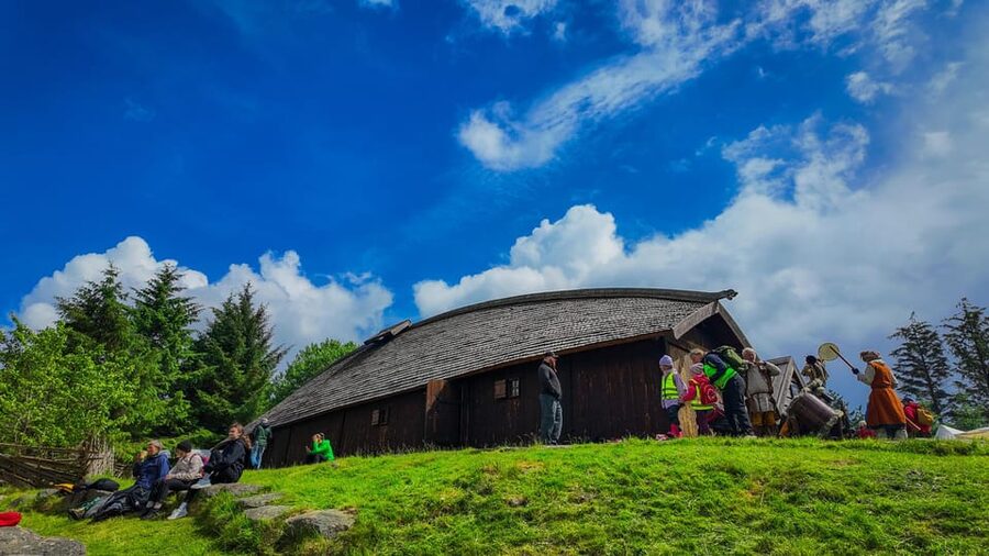 Haugesund Viking Cruise - The Viking Farm and Viking Planet - The boat ride to Bukkøy