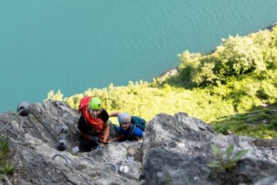 Hornelen Via Ferrata Wall of Witches Climbing Adventure