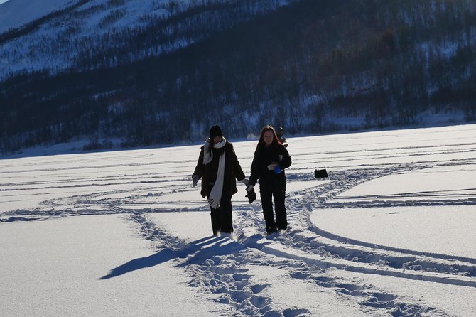Ice Fishing On The Fjord - Warm clothes help, but prepare your hands and feet