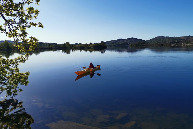 Kayaking in Aksdal - Turid, the host, and the human touch