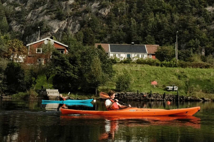 Kristiansand: Otra River Kayaking Adventure - From Kristiansand streets to the Otra River