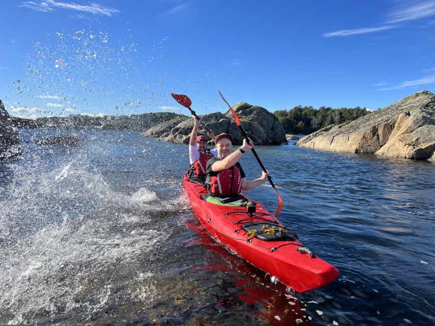 Kristiansand: Scenic Double Sea Kayak Tour around Odderoya - Circling historic Odderøya