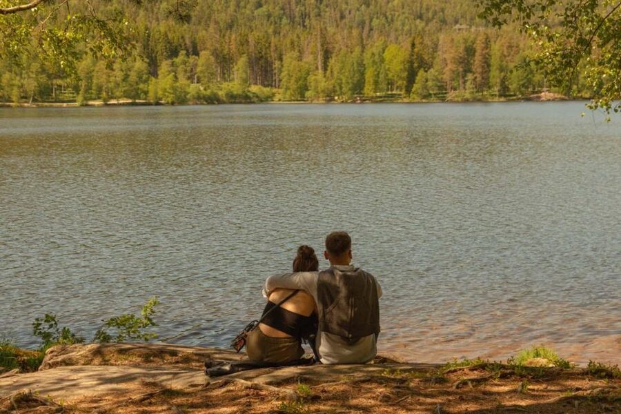 Lake walk and campfire - The 2-kilometer walk around Sognsvann