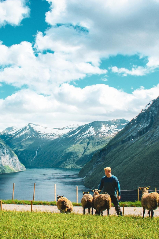 Ljøen, Hellesylt: Ljøen Farm Tour - Is $62 a fair price?