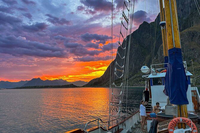 Lofoten Islands Private Midnight Sun Yacht Cruise from Svolvær - Setting sail from Svolvær at 5:30 pm