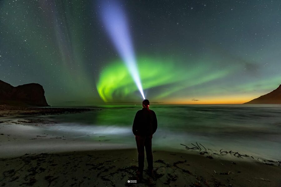 Lofoten: The Aurora Jæger – Northern Lights Hunt with Local - The one-hour Moskenesøya photo stop