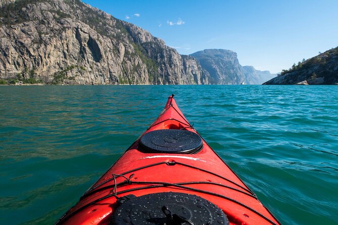 Lysefjord Kayak Safari - Calm water, guide support, and photographs