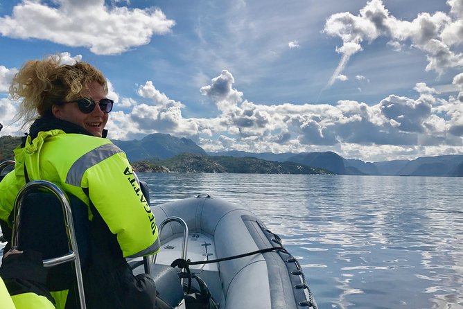 Lysefjord RIB Safari from Stavanger - Lysefjord at sea level