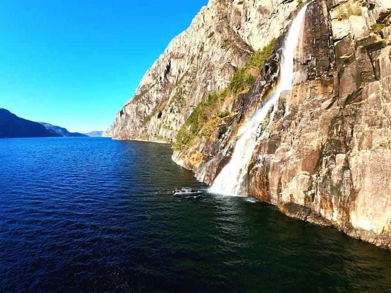 Lysefjord (Stavanger): Boattrip to Preikestolen from Forsand - Five details that make this Lysefjord trip different