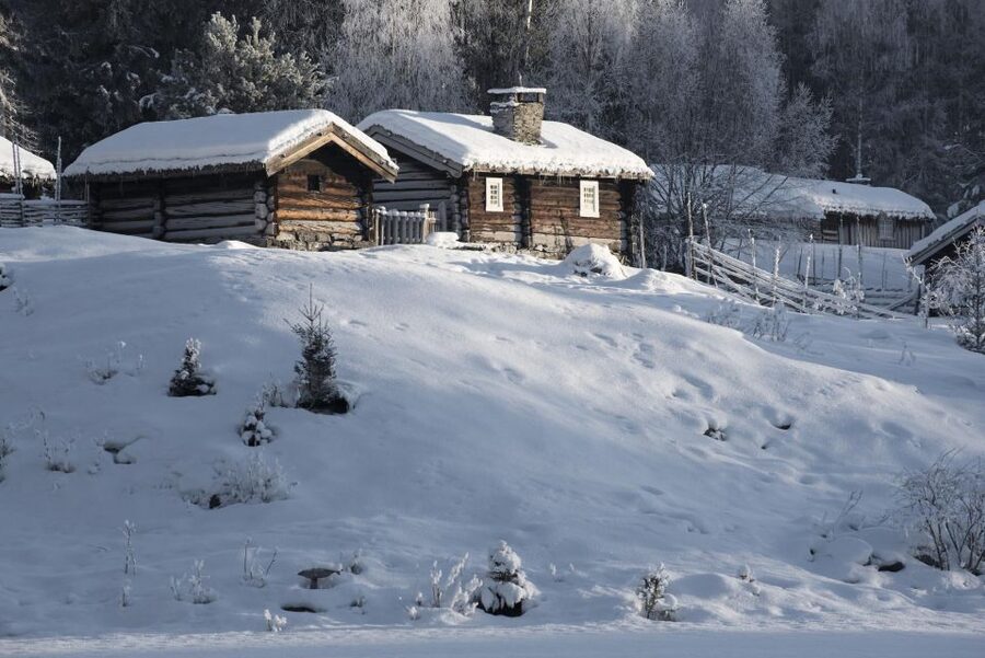 Maihaugen Museum/The Norwegian Olympic Museum, Lillehammer. - Summer or winter: choose the right version of Maihaugen