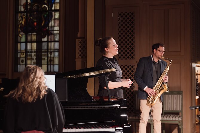 Midnight Concert in Tromsø Cathedral - Music inside the yellow wooden church