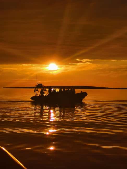 Midnight sun safari - Boarding the RIB and getting ready for cold water