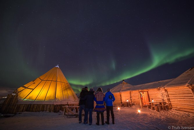 Night Reindeer Sledding with Camp Dinner and Chance of Northern Lights - Treat the aurora as a lucky extra