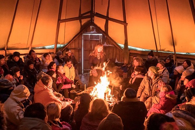 Night Reindeer Sledding with Camp Dinner and Chance of Northern Lights - Clothing matters more than the brochure suggests