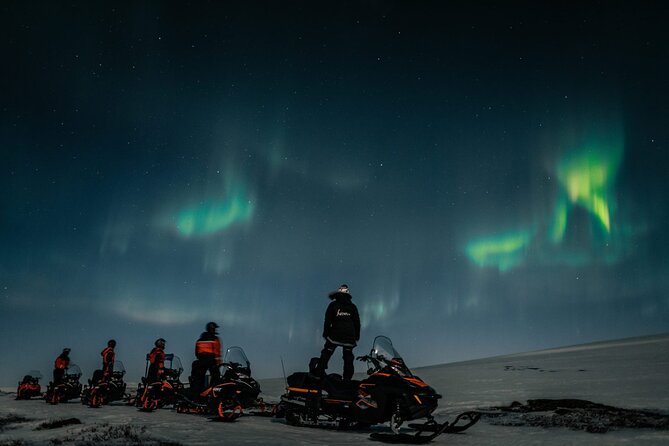 Northern Lights Adventure By Snowmobile - From Alta’s center to Gargia Valley