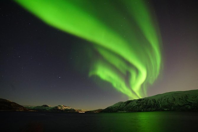 Northern lights - TeslaX Ecofriendly Car - What the Tromsø aurora evening is really like