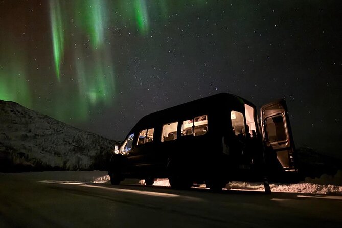 Northern Lights Tour with Hot Food and Drinks in Tromso - Bonfire food, hot drinks, and the midnight wait
