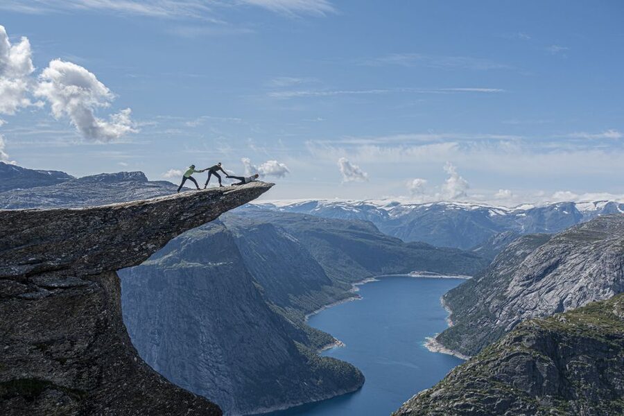 Odda: Full-Day Trolltunga Hiking, and Climbing Tour - Climbing 250 meters by via ferrata