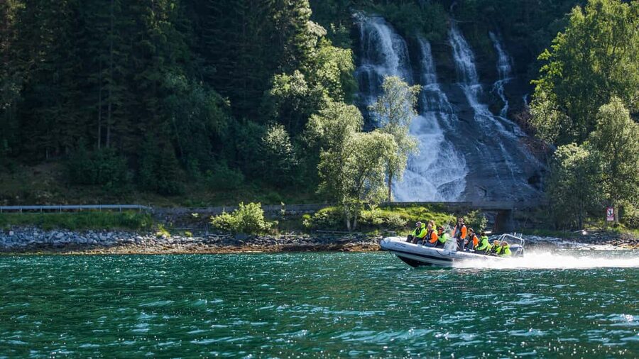 Olden: Nordfjord RIB Boat Tour with Live Commentary - The 55-Minute Ride Across Nordfjord