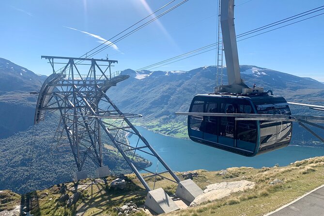 Olden Private Shore Excursion Briksdal Glacier and SkyLift Loen - Reaching Briksdal Glacier by Troll car