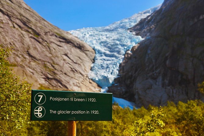 Olden Shore Excursion: the Amazing Briksdal Glacier - Meeting the bus near Olden’s cruise pier