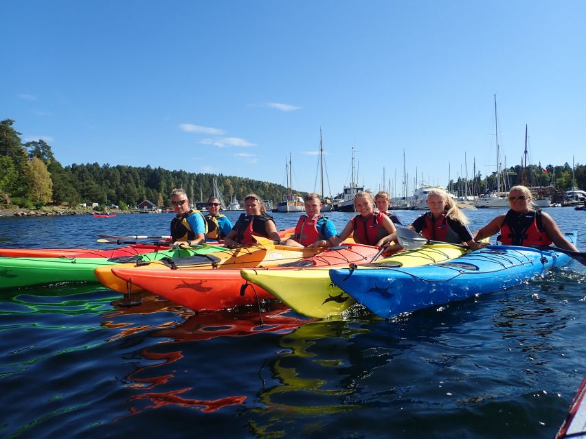 Oslo: 3-hour Kayaking Trip on the Oslofjord - From sheltered water to the Oslofjord