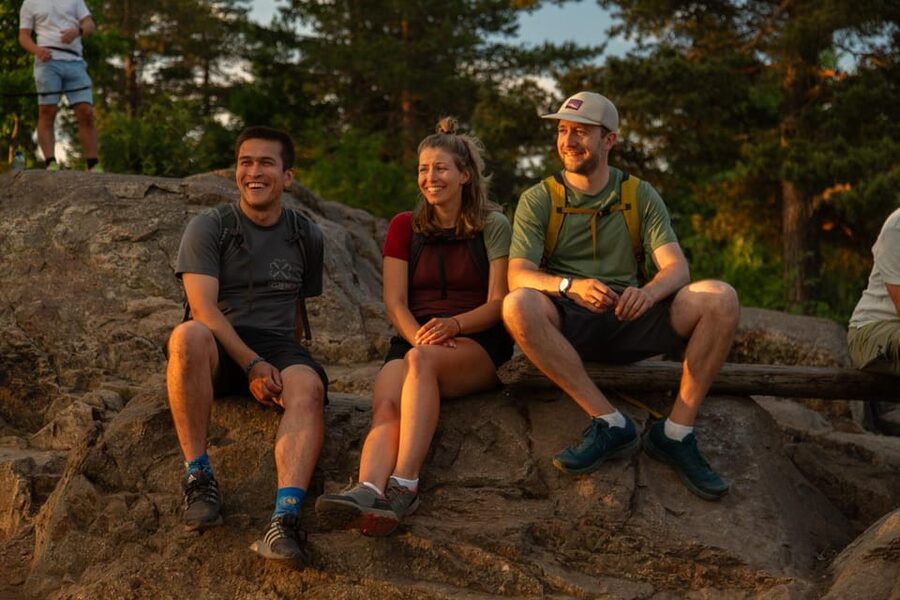 Oslo: Best View of the Oslofjord Hike - The final climb to Vettakollen summit