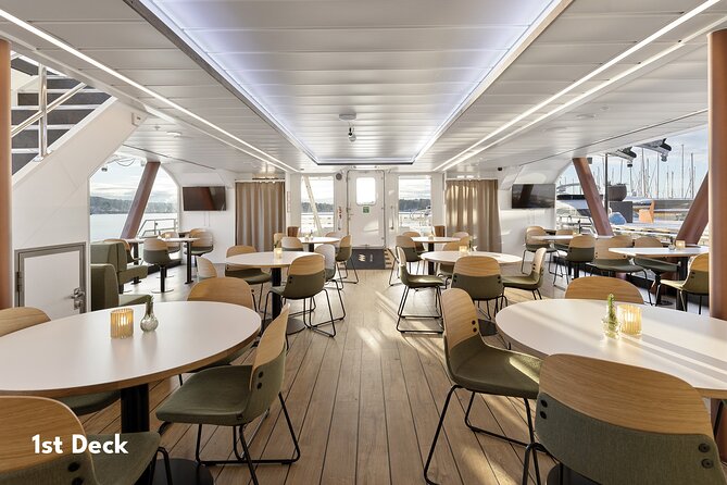 Oslo fjord 3-Course Dinner Cruise with Live Music - Returning past Oslo’s best-known waterfront sights