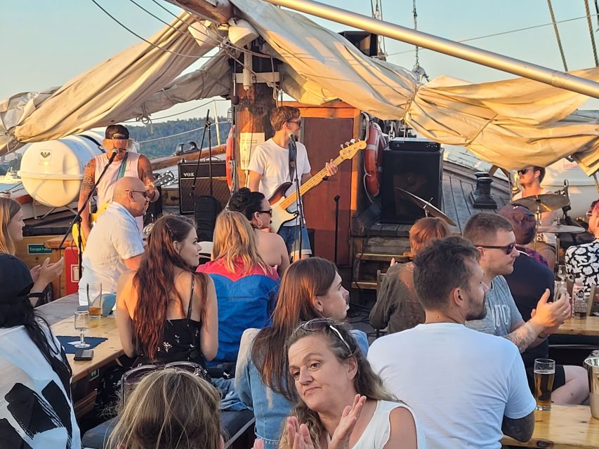 Oslo Fjord Evening Live Rock music cruise with Shrimp buffet - Starting at Oslo City Hall, Pier 3