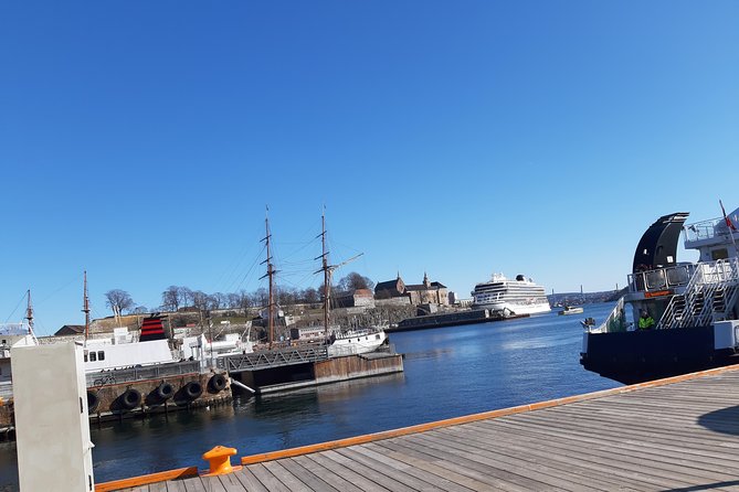 Oslo Highlights. Best Private Walking Tour of Oslo with a Local Guide. - The harbor route from Aker Brygge to the Opera House